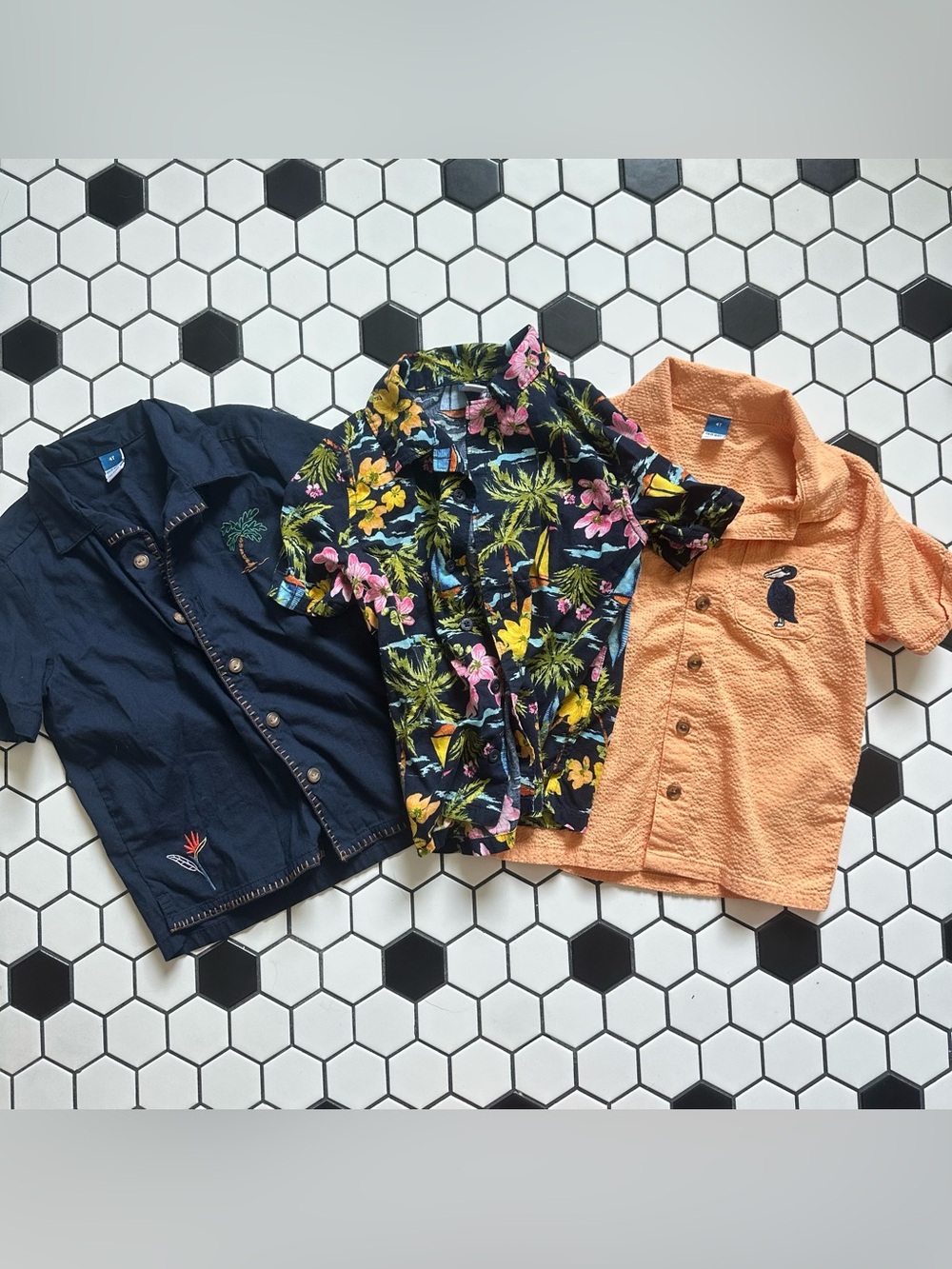 Boys beach button ups bundle